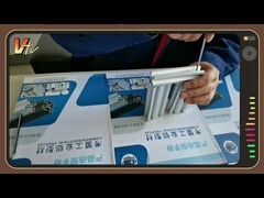 Perfil de aluminio con ranura en V para impresora 3D